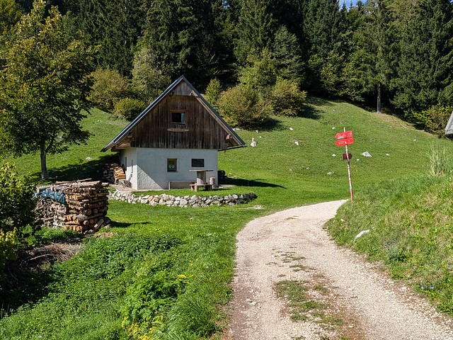 Vogar Blato Walk - Stara Fuzina, Bohinj, Slovenia