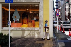 Candid in Ginza, Tokyo.