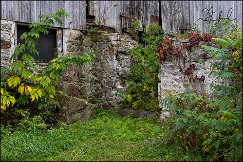 fall barn details