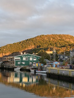 Sunrise or sunset photo of St. John's