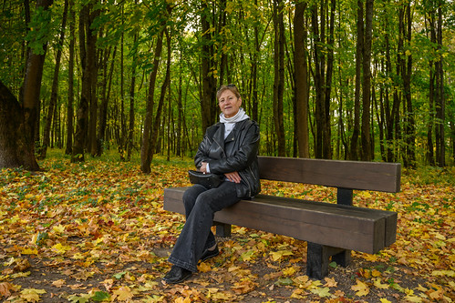 В Юбилейном парке, Звенигород.