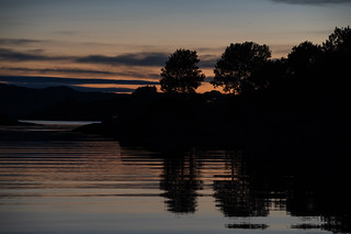 Flickr photo: Sunset seen from Rossøya