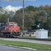 10/4/26 14:50 70 degrees at CN MP 202.4 Charlotte as CN 3813, CN 3033, and mid train DPU, CN 3023 EJ&E HU, power Train 399 over the ChS junction switch and past the old GTW depot. Full 4:40 video: