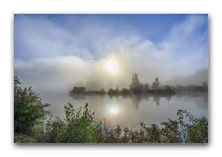 Flickr photo: Sunrise in fog