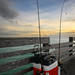Fishing Gear on the Venice Fishing Pier Fishing Gear on the Venice Fishing Pier