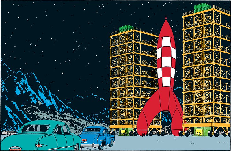 Tintin Rocket Source 1