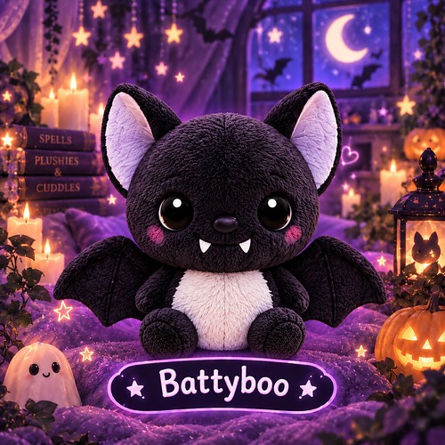 Battyboo- Hexed Huggables | by PixieDots Resident