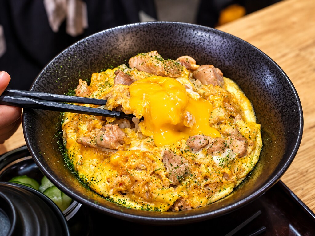 半熟親子丼 @陳小可的吃喝玩樂