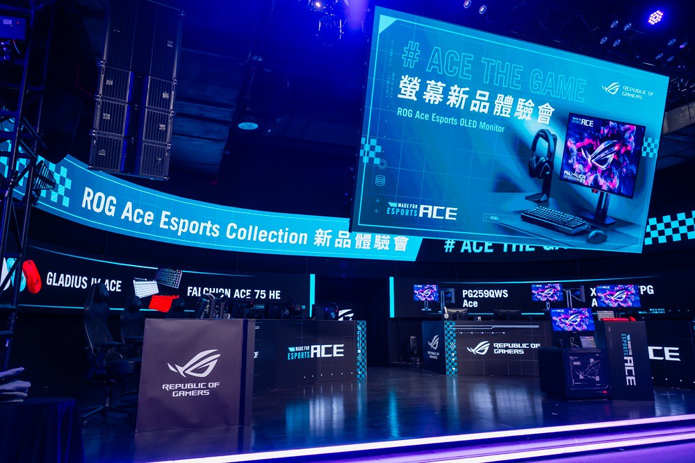 華碩推出ROG Ace Esports OLED系列極限電競螢幕 2 Asus 2026-02