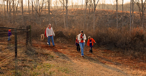 A winter hike at Simpson - Sandy Springs SC - USA
