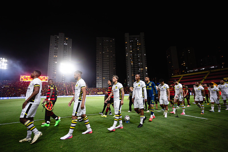 Partida entre Sport x São Bernardo, válida pela rodada 32 da Série B do Campeonato Brasileiro, realizada na Ilha do Retiro, em Recife (PE), nesta terça-feira, 06 de Outubro de 2026. Foto: Paulo Paiva/Sport Club do Recife. Sport x São Bernardo | Campeonato Brasileiro Série B 2026
