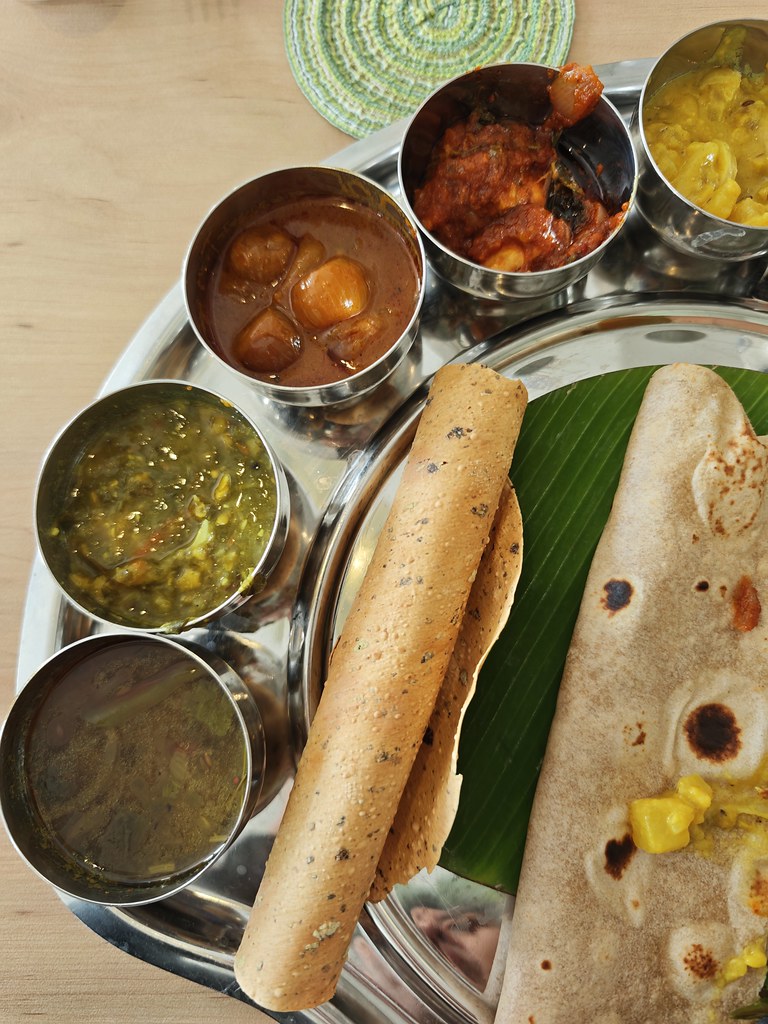 素食塔利 Vegetarian Thali rm$11.90 @ Chinch Cocktails & Cuisine USJ10