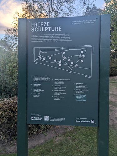 Frieze Sculpture 2026, Regent's Park