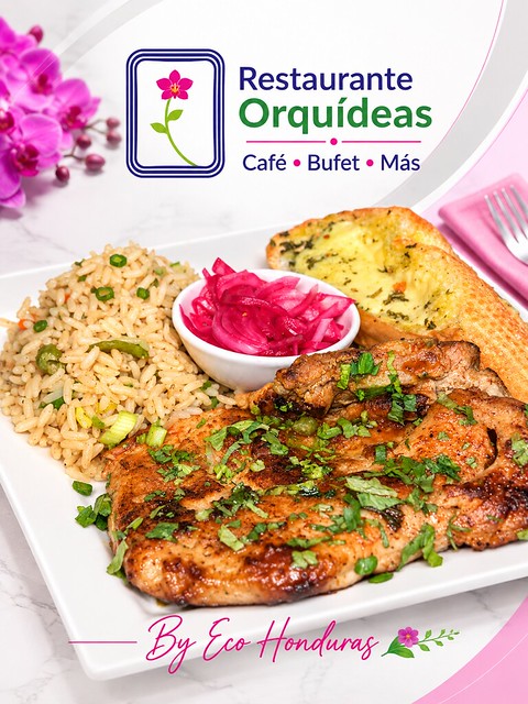 Anuncio gastronómico de Restaurante Orquídeas