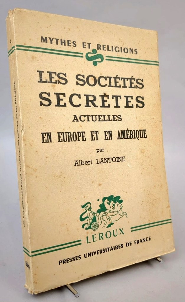 Les sociétés secrètes actuelles