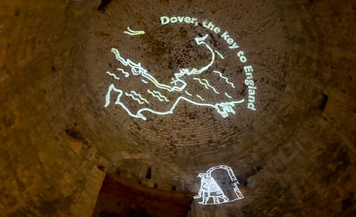 A quiet walk round Dover Castle