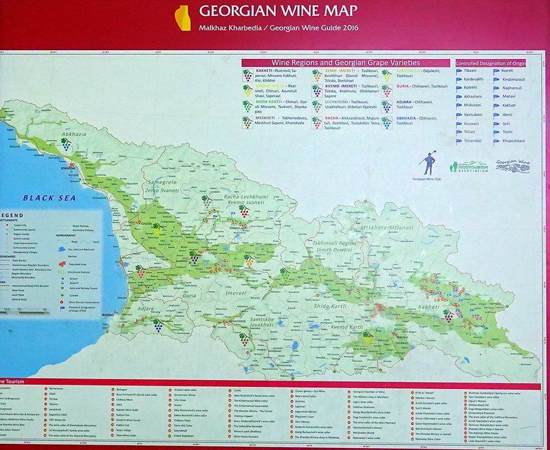Región vinícola de Kajetia: Tesinandali, Monasterio de Alaverdi y Telavi. - Tour básico de una semana por Georgia. (16)