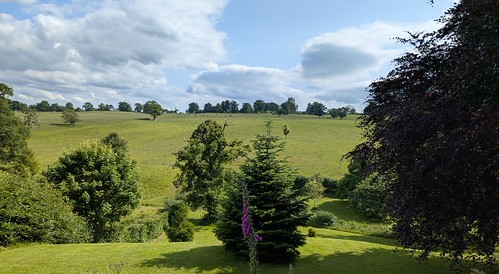 View Beyond Drummond Castle Gardens