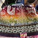 10-07-26 progress photo of my Fylgja Spirit Animals sweater. I’m now on the upper chart of the body.