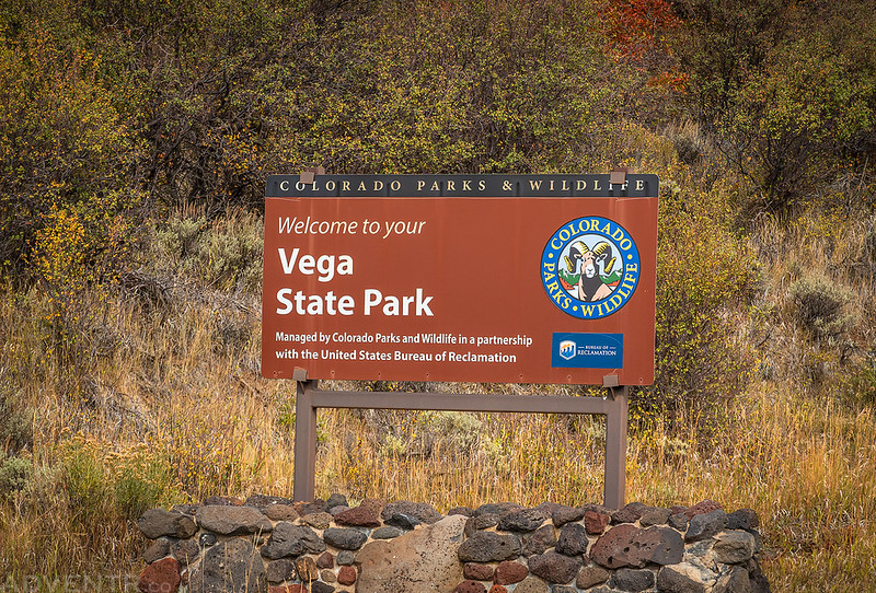 Vega State Park Sign