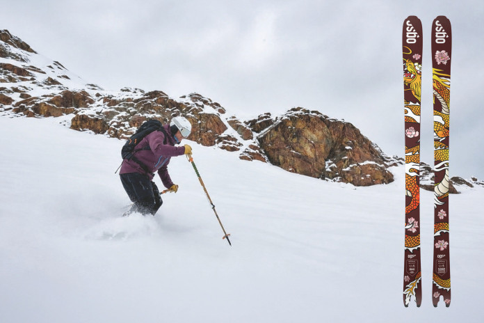 Test skialpových lyží OGSO Koiryu: Lyže na ryby