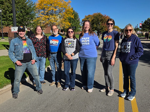 Q+ Community Unit in the PennWest Edinboro Homecoming Parade