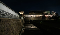 Kanazawa Castle at Night 夜の金沢城
