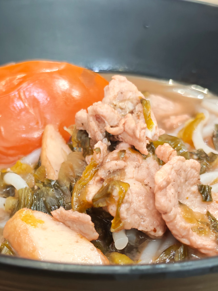 福州糟菜粉乾 Foochow Sour Mustard Rice Noodle rm$13.80 @ Mama Ting Sarawak Noodle USJ9