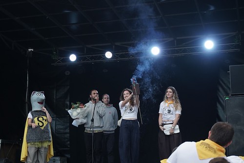 Amara Berriko Superxagu jaietako danborrada (Argazkiak: Aitor Erkizia)