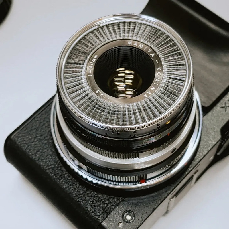 Honeywell Electric Eye 35R mamiya 40mm f2.8 殺機取鏡