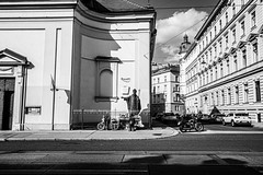 Street Prayer, Vienna, Austria