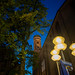 			<p><a href="https://www.flickr.com/people/200569175@N06/">GuyThatShoots</a> posted a photo:</p>
	
<p><a href="https://www.flickr.com/photos/200569175@N06/55580776701/" title="Frauenkirche, Munich"><img src="https://live.staticflickr.com/65535/55580776701_abd2a906cb_m.jpg" width="160" height="240" alt="Frauenkirche, Munich" /></a></p>

<p>The Frauenkirche, officially the Cathedral of Our Lady, also known as Munich Cathedral for short,[2] is a late-Gothic church in Munich’s Old Town and is one of the landmarks of the Bavarian capital, Munich. Since 1821, the building has served as the cathedral of the Archbishop of Munich and Freising.<br />
The three-aisled brick building is 109 metres long and 40 metres wide, with the masonry of the nave standing approximately 37 metres high. Contrary to a widespread legend which claims that the two towers, with their characteristic domes, differ in height by exactly one metre, they are almost the same height: the north tower measures 98.57 metres, whilst the south tower measures 98.45 metres. The belfry of the south tower can be accessed by lift, although visitors must first climb 86 steps up a spiral staircase. The north tower is not open to the public.<br />
The picture was taken from Sporerstrasse / Thiereckstrasse from the rear part of the Cathedral and shows the south tower. The lower part of the picture shows parasols at the Augustiner Beer Garden - always worth to take place and enjoy a beer.</p>
