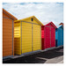 Beach hut colours