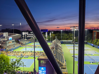 Flickr photo: The View From Arthur Ashe Stadium