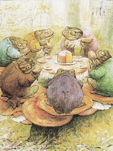 The Toad's Tea Party, Beatrix Potter, 1905