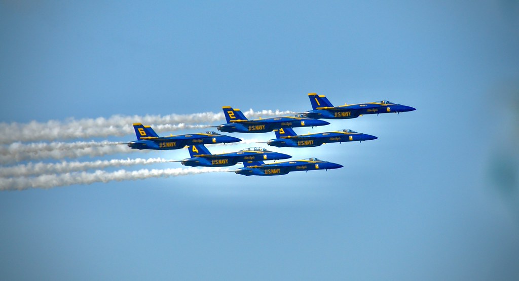 San Francisco Fleet Week with the Blue Angels