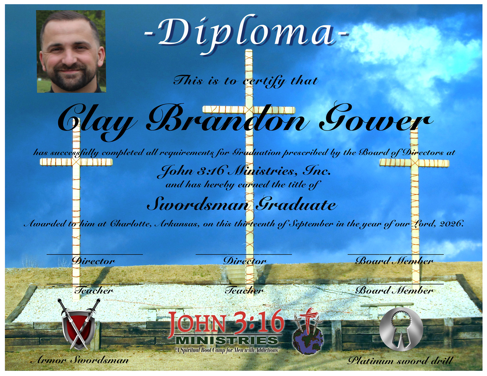 Clay - Platinum Diploma