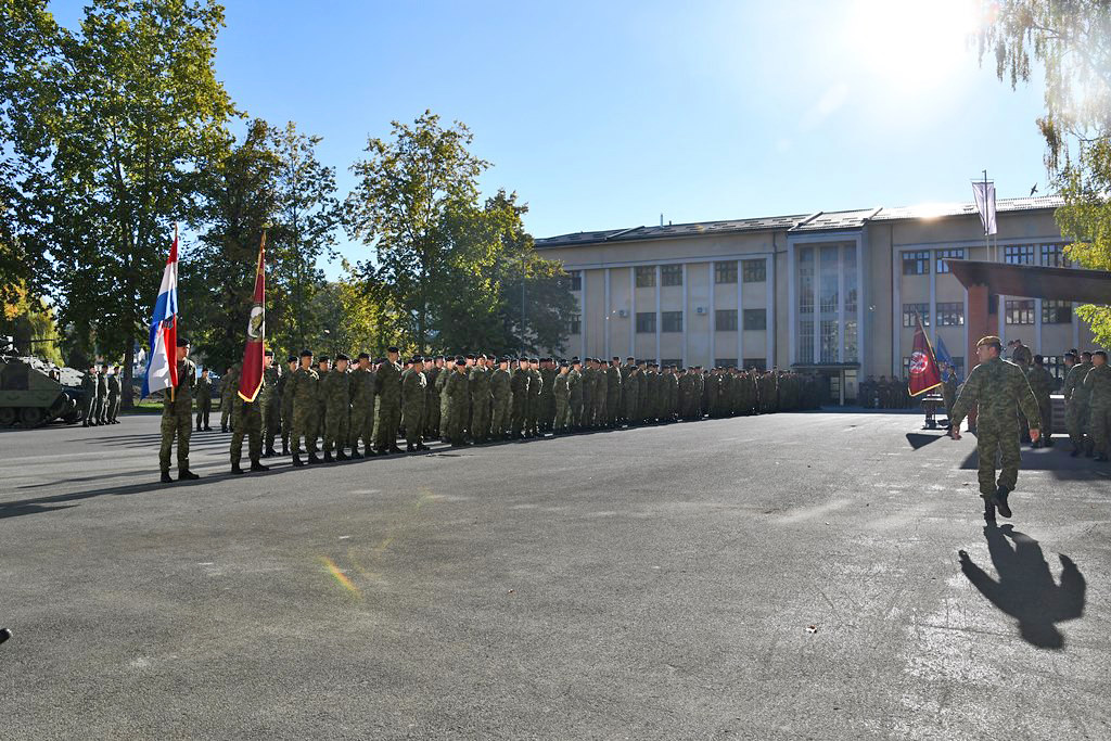 34. obljetnica 5. gardijske brigade Slavonski sokolovi i Dan 1. oklopno-mehanizirane bojne Sokolovi