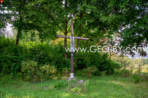Cross to the victims of Bolshevik terror. Loszyca Yar