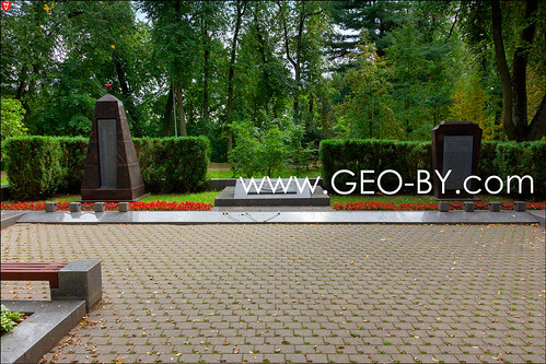 Minsk. Loszyca. Monument to the soldiers and partisans who died during the liberation of Minsk in 1944