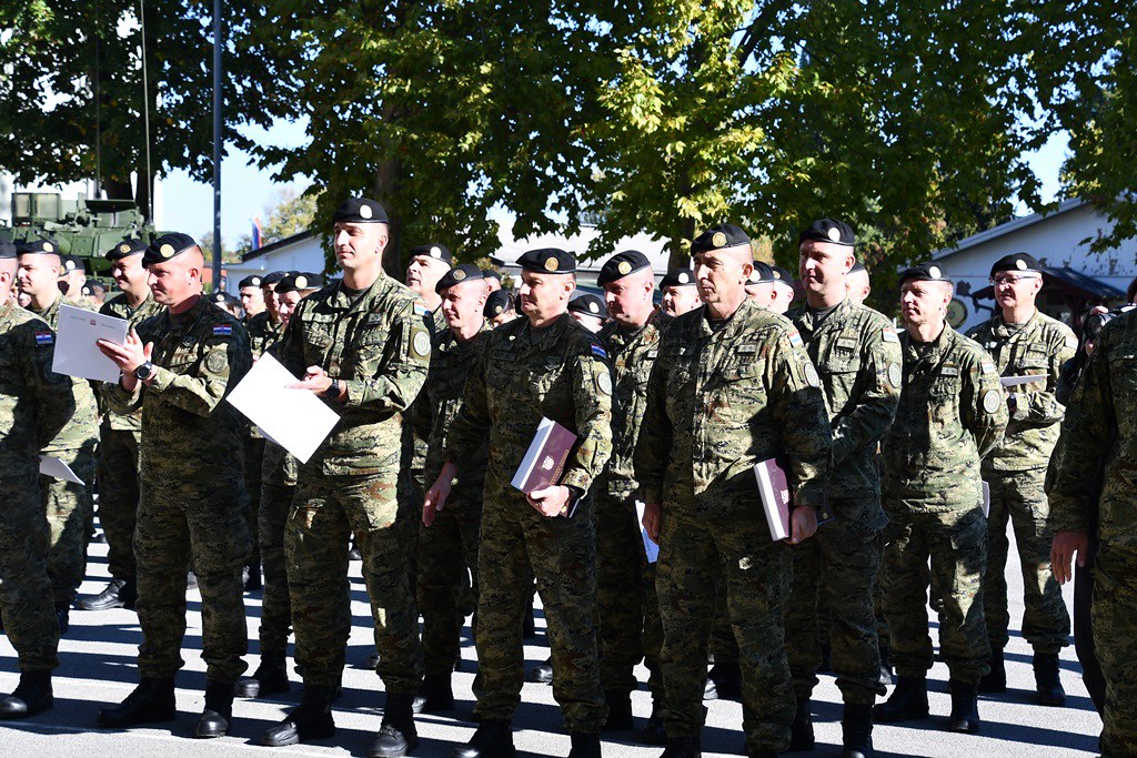 34. obljetnica 5. gardijske brigade Slavonski sokolovi i Dan 1. oklopno-mehanizirane bojne Sokolovi