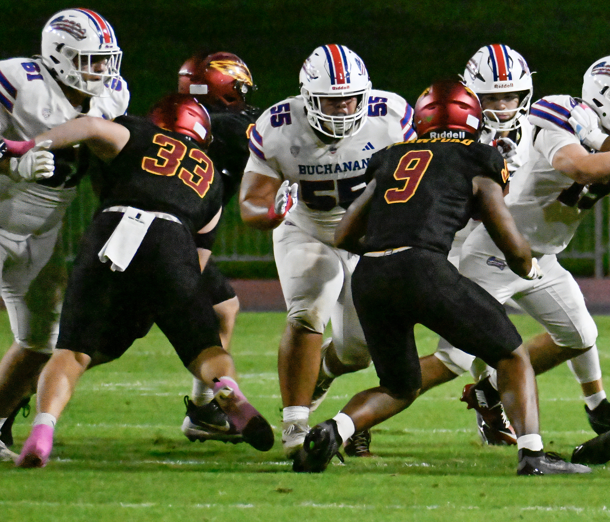 Jayden Turner is ready to block