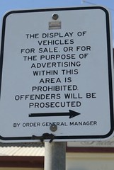 Don’t park here