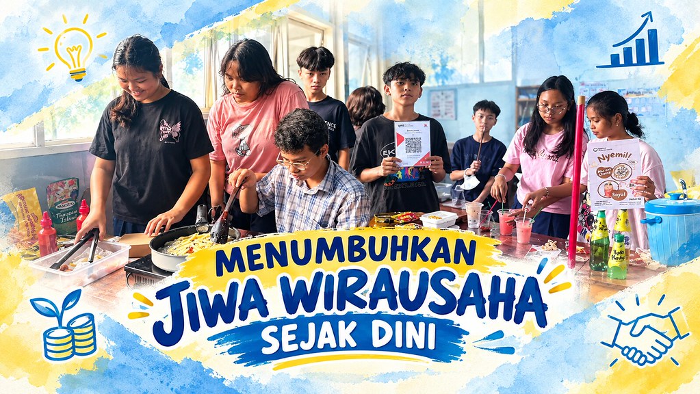 Menumbuhkan Jiwa Wirausaha Sejak Dini: Siswa Kelas VIII SMP Strada Bhakti Wiyata Gelar Kokurikuler “ Kewirausahaan”