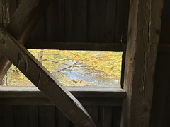 Upstream view from Durgin Covered Bridge.