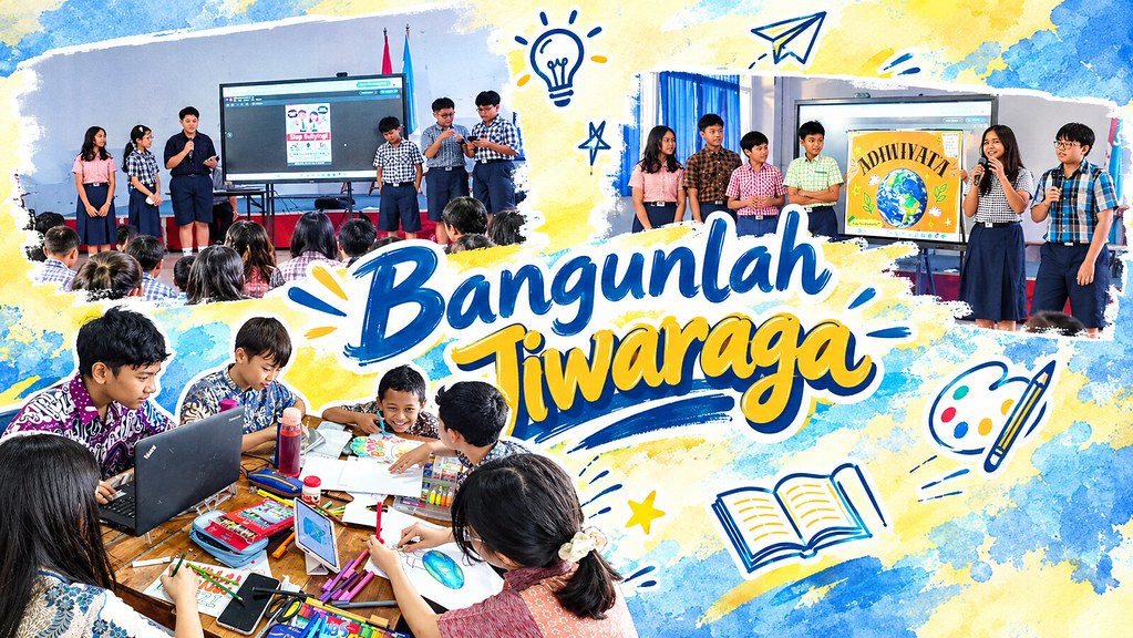 Siswa kelas VII SMP Strada Bhakti Wiyata Sukses Menggelar Kegiatan Kokurikuler dengan Tema “Bangunlah Jiwa dan Raganya” Melalui Aksi Kreatif Pembuatan Poster