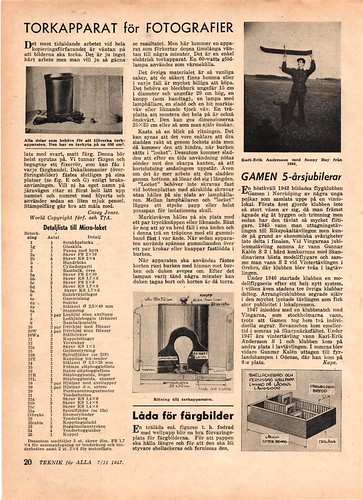 Micro Trains IV – Microloket, Teknik för alla nr 23, 1947 (3)