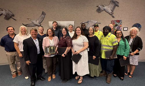 Employee recognitions for length of service