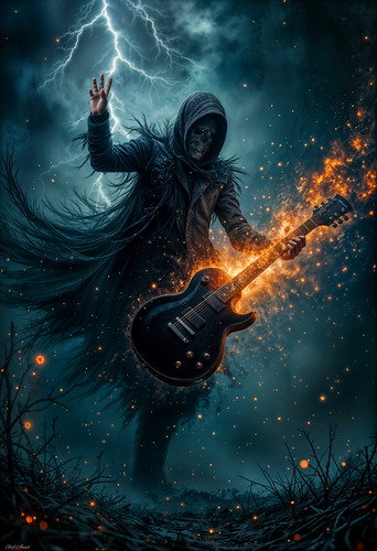 Guitarist from Hell | by Stefan Art
