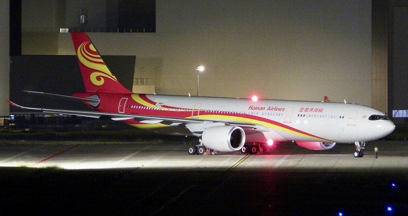 F-WWCK Airbus A330-941 2128 Hainan Airlines fcs (32R6 on nwd) (B-32R6) - Toulouse TLS/LFBO 14.10.26